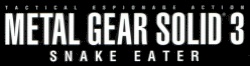 Metal Gear Solid 3 logo