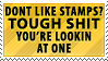 Don't like stamps?